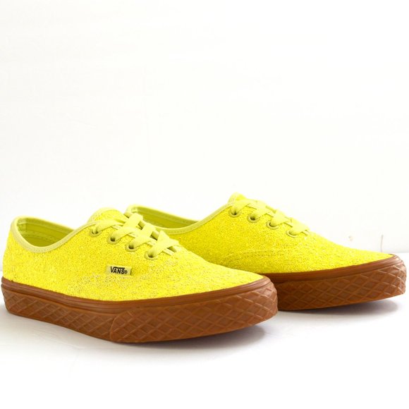 Vans ice cream glitter yellow sneaker shoes - Picture 3 of 7